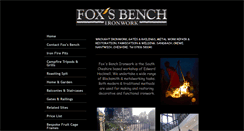 Desktop Screenshot of foxsbench-ironwork.co.uk